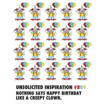 Creepy Clown Birthday